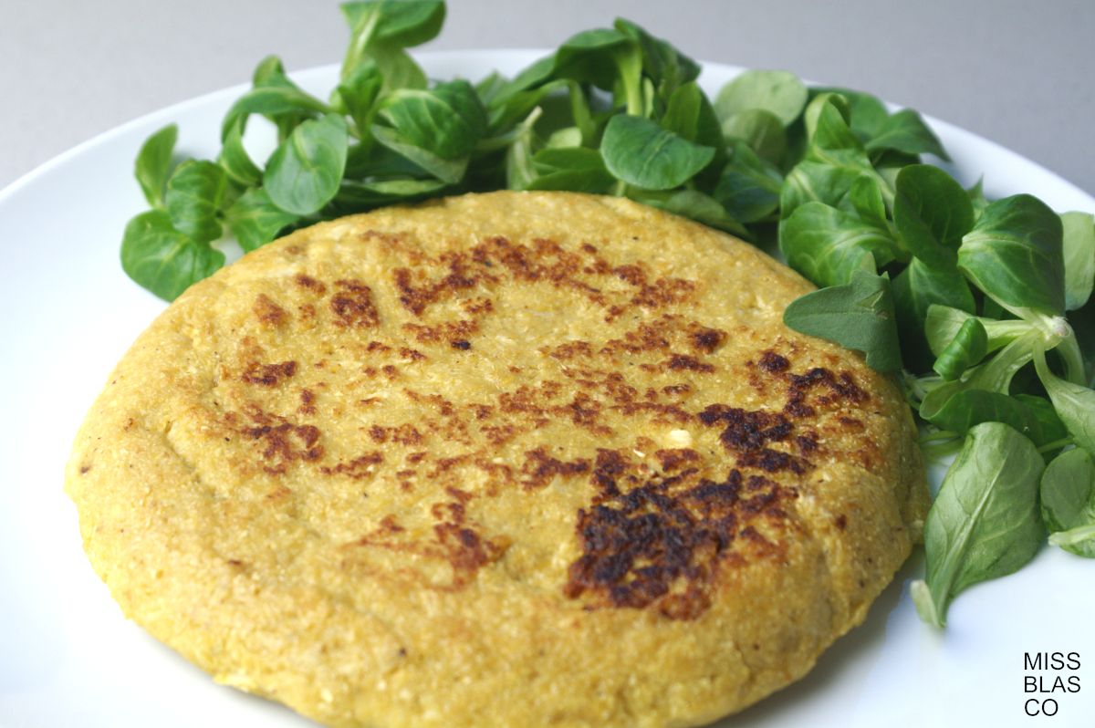 eggless cauliflower frittata