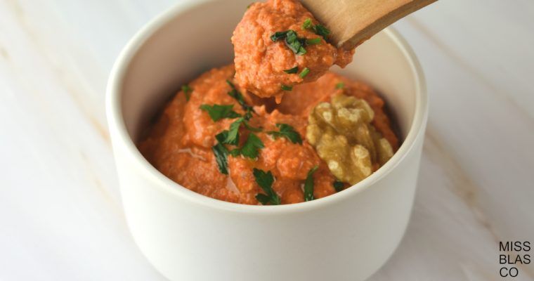 muhammara con nueces