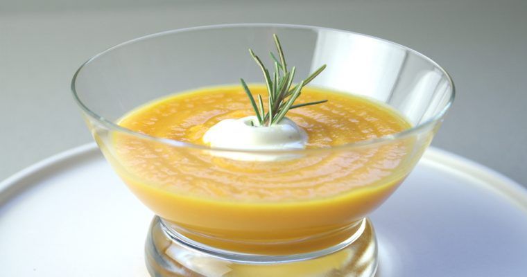 carrot orange soup with ginger