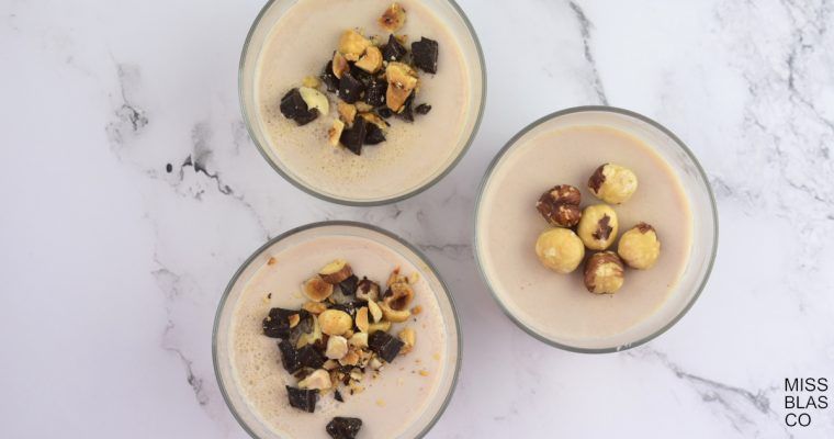 panacota vegana sin azúcar