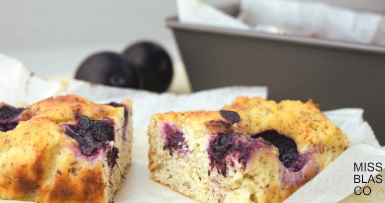 bizcocho de ciruelas