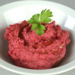 hummus de remolacha