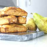 sugar free pear almond loaves