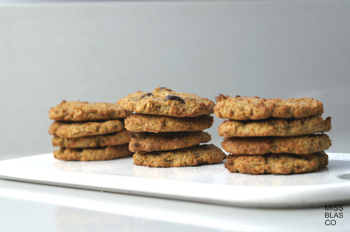 almond okara cookies