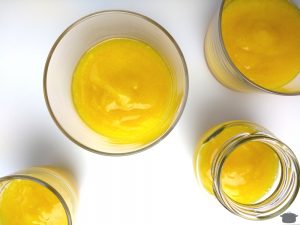 agar agar mango jelly