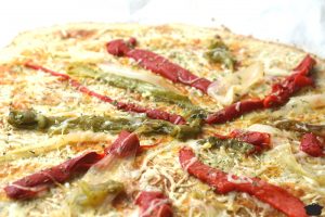 pizza de coliflor paleo