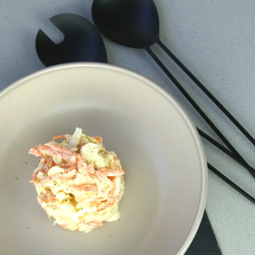 coleslaw sin azúcar