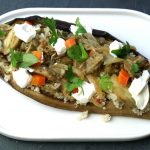 berenjenas con quinoa