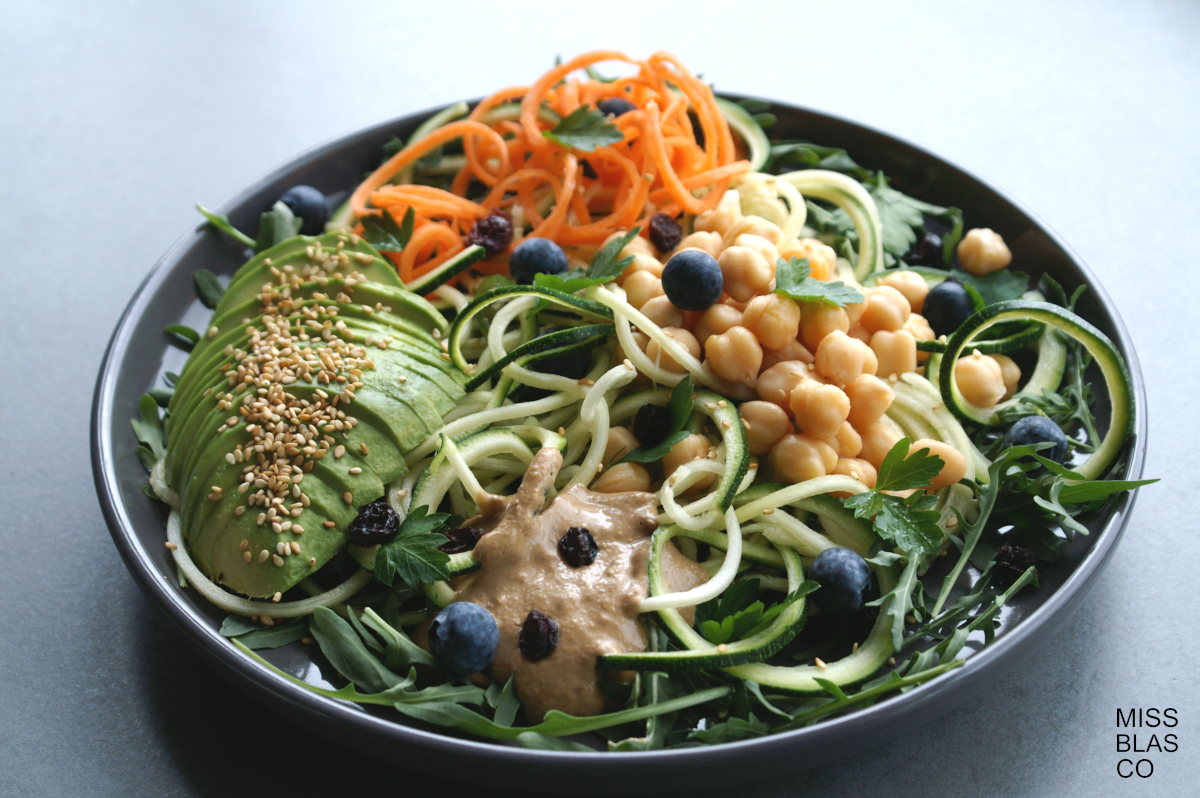 TAHINI ZUCCHINI NOODLES