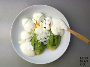 ensalada de huevo ingredientes