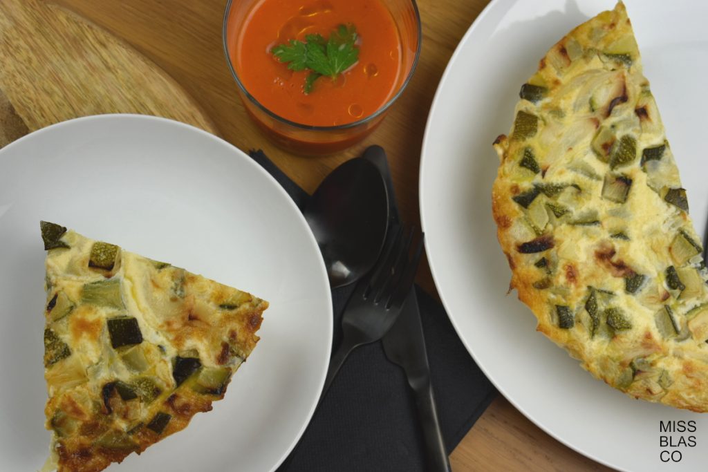 Crustless Zucchini Onion Quiche