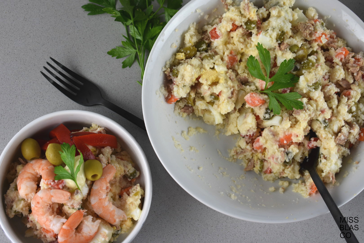 Low Carb Cauliflower Salad