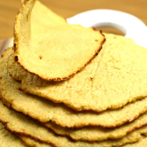 tortillas de coliflor