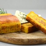 pumpkin bread and blue cheese