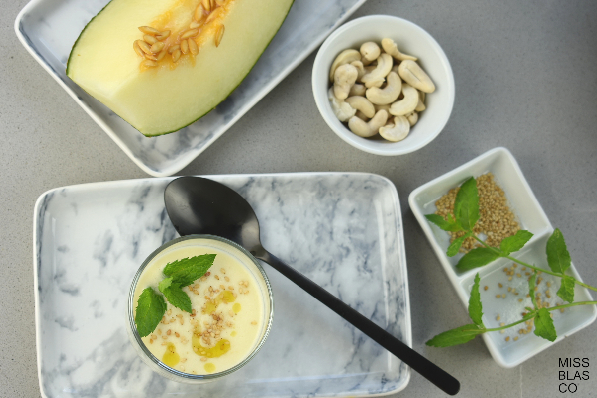 Dairy-Free Chilled Melon Soup