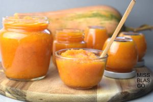compota de calabaza sin azúcar