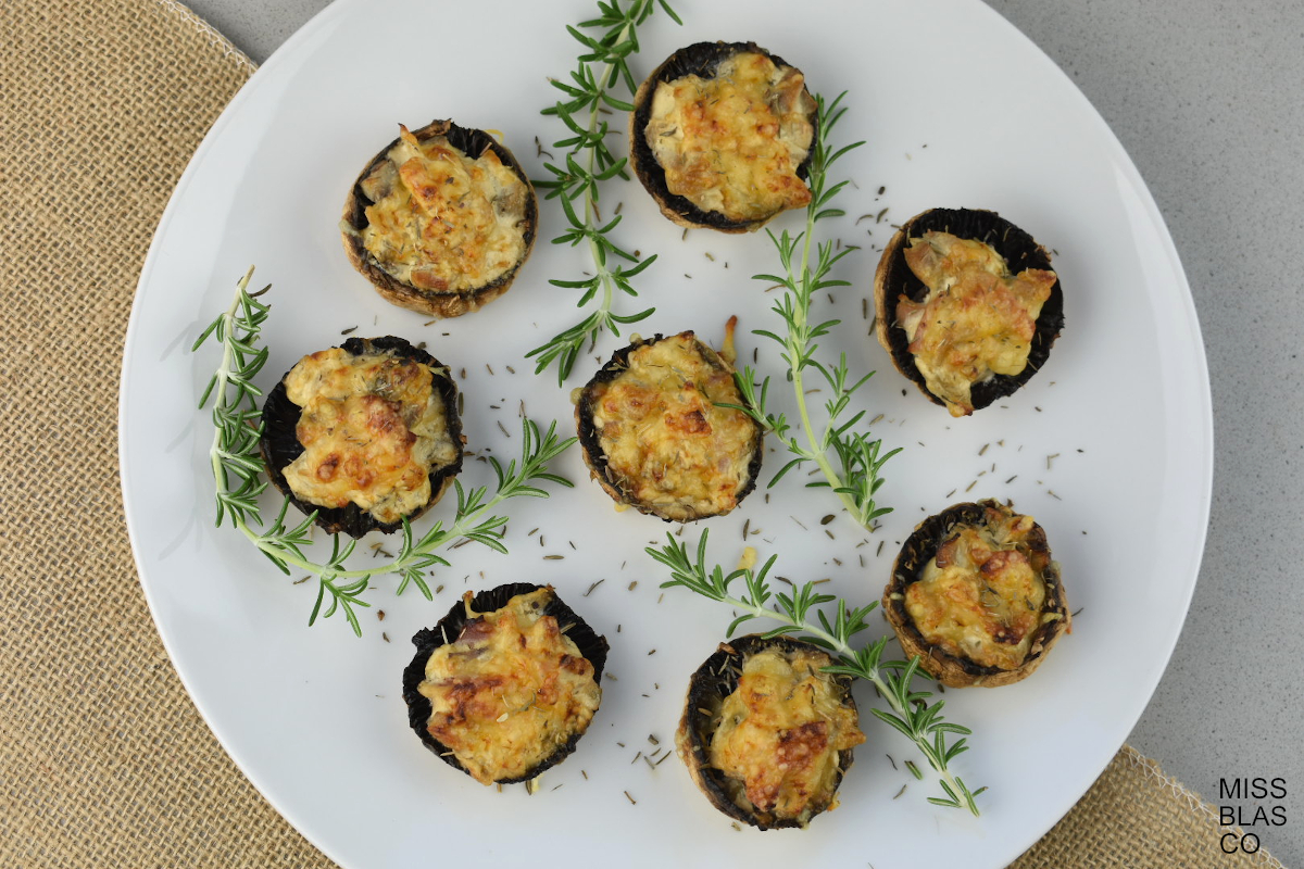 Easy Baked Mushrooms