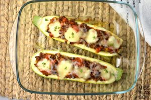 calabacines con carne