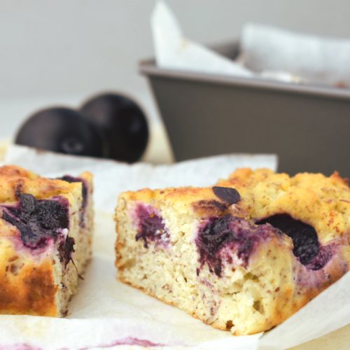 bizcocho de ciruelas