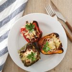 Pimientos rellenos de carne