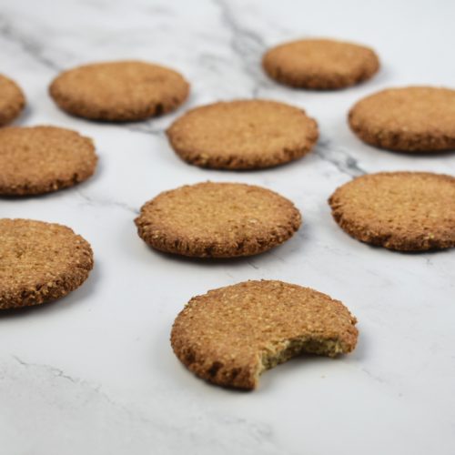 galletas de avena crujientes