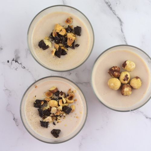 panacota vegana sin azúcar