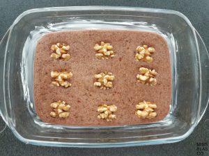 Masa bizcocho con nueces