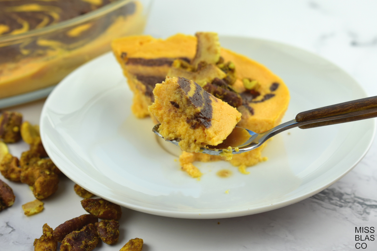 Sugar-Free Pumpkin Chocolate Pudding