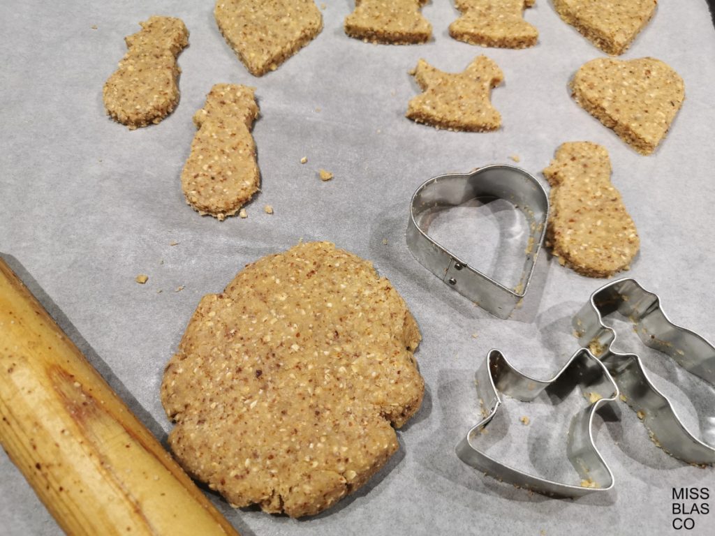 Christmas cookies and molds