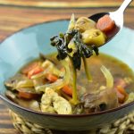 sopa de pollo en crockpot